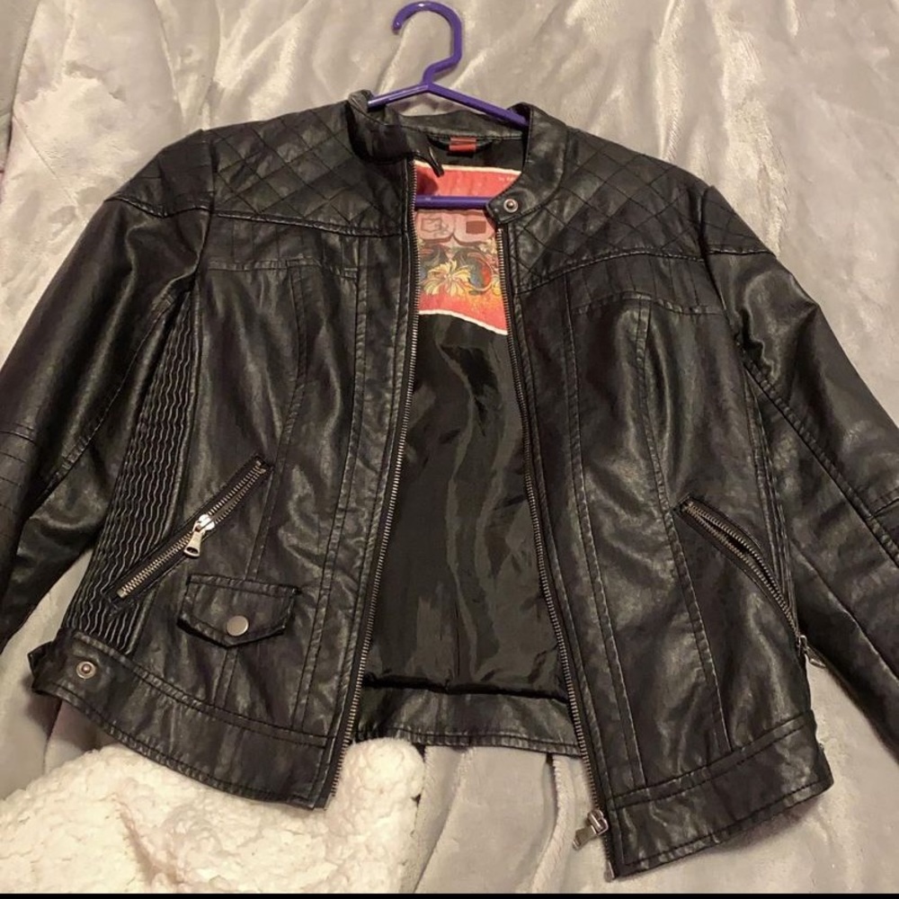 leather jacket